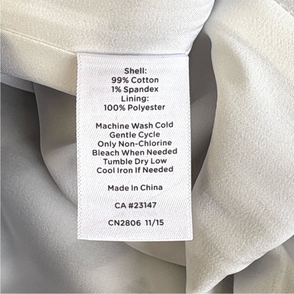 NWT Talbots Geometric Print Front Zip Pencil Skirt Size 8 Retail $99.00 - Picture 6 of 6